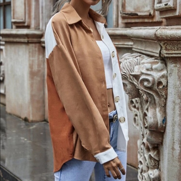 Color block Button down top - Picture 5 of 9